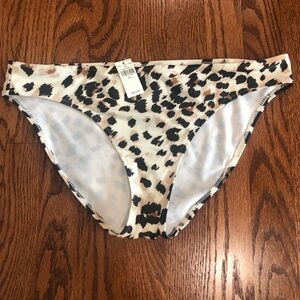 AERIE Leopard Bikini Bottom